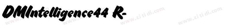 DMIntelligence44 R字体转换